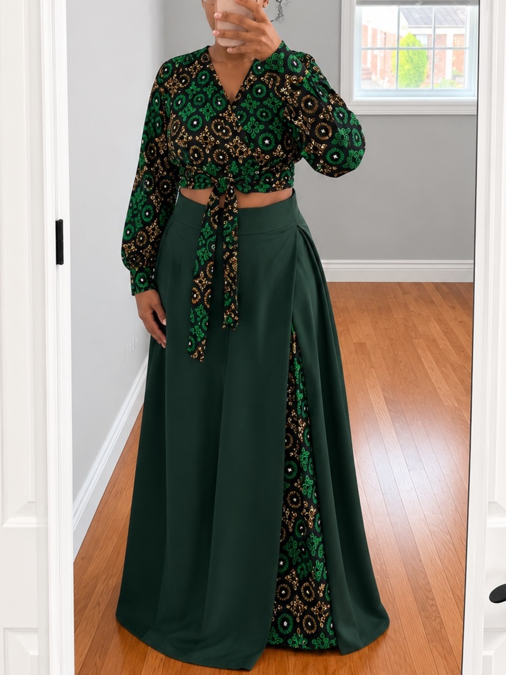 NEW African print set sz 1X